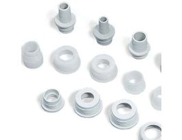 Accessory ETFE adapter for 38-mm bottle necks