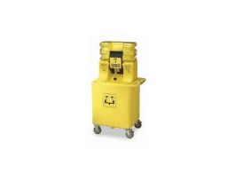 Optional waste cart, 22-1/8"W x 33"H x 29-3/4"D