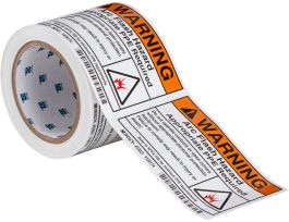 Arc Flash Labels - Self-Sticking Polyester, 3.5" H x 5" W x 0.006" D, Roll of 100 Labels, Black/Orange/Red on White