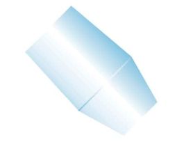 High-Pressure Replacement Ferrule, FingerTight, Natural ETFE, Max 0.063" Hole, 1/16" OD Tubing, 10-32 Coned; 1/EA