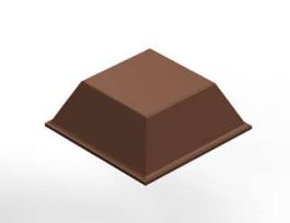 3M™ Bumpon™ Protective Products SJ5023 Brown, 1000/Case