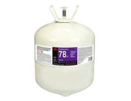 3M™ Hi-Temperature Polystyrene Insulation 78, HT Spray Adhesive, Blue, Intermediate (Net Wt 138.6 lb), 1 Each/Cylinder