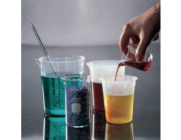 BEAKER PP 250ML LOW FORM ECONOMY PK10 CS