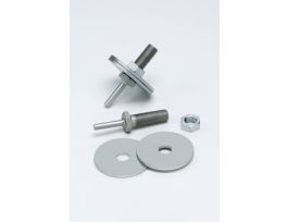 3M™ Unitized Wheel Mandrel 934, 3-1/16 in x 1/4 in x 2-1/2 in