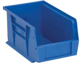 BIN STACK HANG PP BLUE 9 1/4 X6 X5 IN