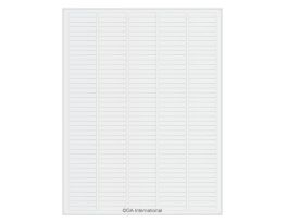 LABEL 1.5X0.25IN REM CRYO LASER SH WH