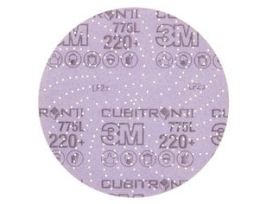 3M Xtract™ Cubitron™ II Film Disc 775L, 220+, 6 in, Die 600LG, 50/Carton, 250 ea/Case