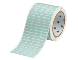 Light Green Polyimide Labels 0.25in H x 0.75in W Light Green 10000/RL