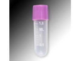 2ML SAMPLE TUBE, ROUND BOTT, EXT THREAD