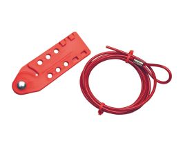 Economy Cable Lockout Device with 6' Cable