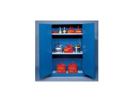 Acid Storage Cabinet, Self-Closing Door, 45 Gallon