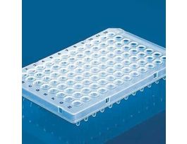 PCR Plate, 96-Well, Semi-Skirted, Standard Profile, Clear; 50/PK