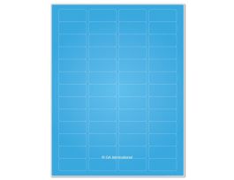 LABEL 1.77X0.79IN CRYO LASER SHEET BL