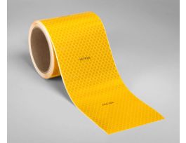 3M™ Diamond Grade™ Conspicuity Marking 983-71, Yellow, FRA, 4 in x 18 in, 100/Package