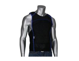 EZ-Cool Evap. Cooling Tank Top Shirt, Zipper Closure, Black