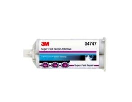 3M™ Super Fast Repair Adhesive 04747, Amber, 47.3 mL Cartridge 6/Case
