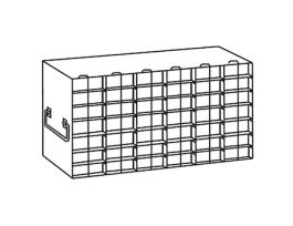 Upright Freezer Rack for 25-Place Slide Boxes, 6 x 7 Array