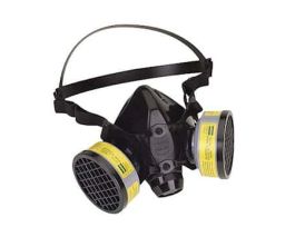 7700 Series Half Mask, silicone, with dual cartridge connectors, MD