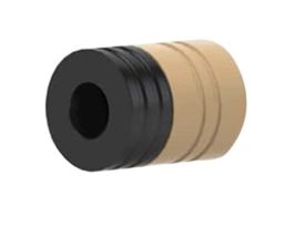 NanoFilter Capsule, Black/Tan PEEK, 1m SS Frit; 2/PK