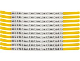 ClipSleeve Wire Markers Size 18 Nylon 10 AWG - 8 AWG, D Pack of 300 Each