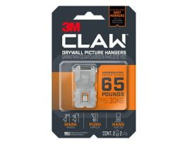 3M™ CLAW™ 65lb Drywall Picture Hangers with Spot Markers 3PH65M-2ES
