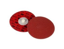 3M™ Cubitron™ II Roloc™ Durable Edge Disc 947A, 80+, X-weight, TR, Maroon, 4 in, Die R400BB, 25/Carton, 100 ea/Case