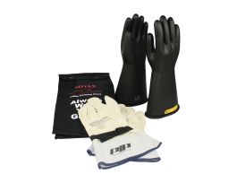 NOVAX, Insulating Glove Kit, Blk., Straight Cuff
