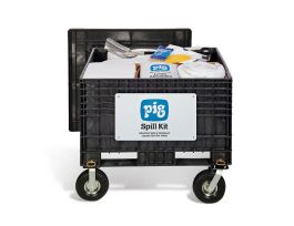 SPILL KIT WHEELED CHEST OIL-ONLY ABS