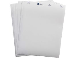 LaserTab Paper Lbls 0.833 in H x 1.875 in W White 57/PK