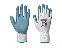 GLOVE FLEXO GRIP PHYLON WHITE/GREY XX-L