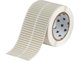 Matte Amber Polyimide Circuit Board Labels 0.125 in H x 1.5 in W Amber 10000/RL