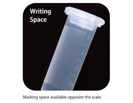 MEGATUBE RND BTM AUTCLV W/SCL PP CLR 5ML