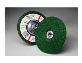 3M™ Green Corps™ Depressed Center Wheel, 24, 7 in x 1/4 in x 5/8 in-11 Internal, 10/Carton, 20 ea/Case