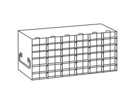 Upright Freezer Rack for 0.2 mL Tube 96-Well PCR Boxes, 6 x 6 Array