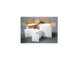 Compact Insulated Shipper, 3.5 x 3 in, 1/Pk