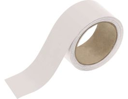 Reflective Banding Tape for Pipe Marking - Roll Form, Reflective Vinyl, White, 2" x 30'