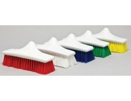 STIFF FLOOR WASH BRUSH-GREEN