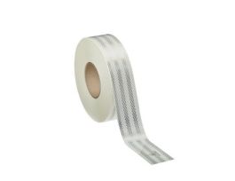 3M™ Diamond Grade™ Conspicuity Markings 983-10, White, DOT, 2 in x 12 in, 100/Pack, 14 Packs/Carton