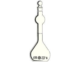FLASK 500ML VOLUMETRIC CLAS