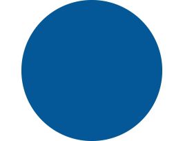 Color-Coded Dots 1.5 in Dia Blue 500/RL