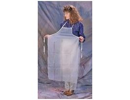 APRON PLASTIC 27X36 CHILD CS