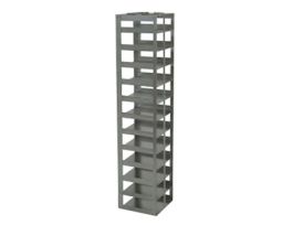 Vertical/Chest Freezer Rack for 100-Cell Hinged Plastic Boxes, 12 box capacity