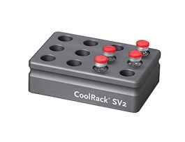 Cooling Block, 12 x 5 mL Sample Vials; Gray
