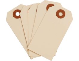 Blank Manila Tags, 3.25" H x 1.625" W, Cardstock 1000PK