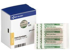 BANDAGE PATCH PLASTIC 1-1/2IN X 1-1/2IN