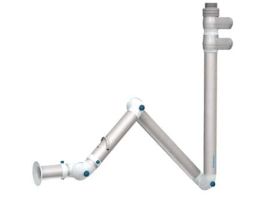 Exhaust Snorkel, 57.1"  (145 cm) Radius