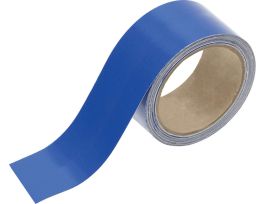 Reflective Banding Tape for Pipe Marking - Roll Form, Reflective Vinyl, Blue, 2" x 30'