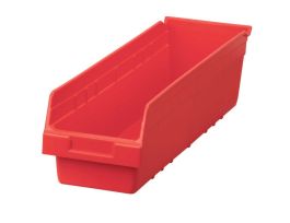 BIN SHELFMAX 23-5/8 X 6-5/8 X 6 RED