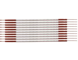 ClipSleeve Wire Markers Size 03 Nylon 26 AWG - 24 AWG, 8 Pack of 300 Each