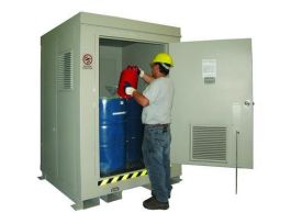 Hazmat Storage 68GL 6'11"Hx5'Wx5'D